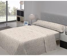 J Larrainzar Medano Jeu de draps Moderne CAMA DE 105 Cm Beige