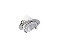 FILUX Spot Projecteur LED PAR contenu circulaire Moderne 195 x 180 mm Blanc froid