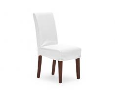 massivum Housse Bakersfield 42Â x 60Â x 57Â cm tissÃ© Ã Plat de Plastique Blanc