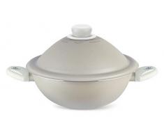 Pensofal PEN 6316 White Diamond VapSÃ¬ Wok, 3 litres, aluminium