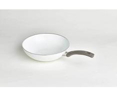 BALLARINI VT9W0.28 Wok, Aluminium, weiÃ, 28 cm