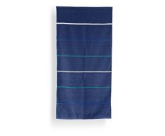 Santens SC00234300 Grana Serviette de Bain Coton Marine 68 x 140 cm