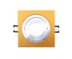 Wonderlamp W-E000007 Classic Classic - Spot encastrable carré, couleur cuivre