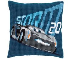 Vervaco Kit Coussin au Point de Croix Disney Jackson Storm
