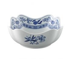 Hutschenreuther 02001-720002-13174 Saladier Rectangulaire 24 cm, Porcelaine, Bleu