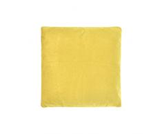ZONS Coussin 45x45 Cm + Rembourage 480g (4 Couleurs) (Jaune)