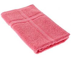 Lasa Home Torchon de Cuisine, Collection Pure, 5050 en Ã©ponge, Rose, Coton, 50x50x1 cm