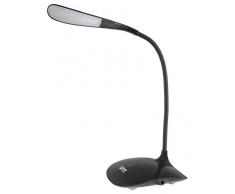 lyyt 410.420uk Lampe de bureau LED compacte en plastique Noir