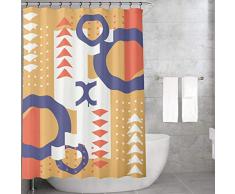 Bonamaison Rideau de Douche en Polyester Multicolore 155 x 220 cm