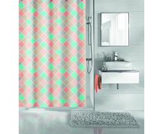 Kleine Wolke Textilgesellschaft Rideau de Douche Fibres SynthÃ©tiques, Multicolore, 200x180 cm