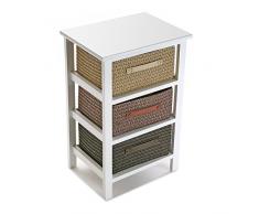 Versa - Commode de Bain avec 3 paniers