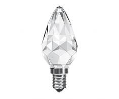 Leuci 555227.0101Â Bougie Ampoules LED, verre, cristal, G13, 3Â W, 3000Â K