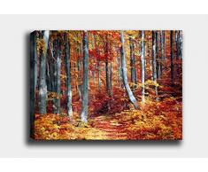 Bonamaison Peinture sur toile, multicolore, 40 x 60 cm - Conçu et fabriqué en Turquie