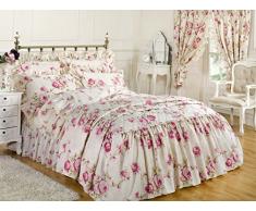 Dreamscene Doudou Elizabeth Luxueux perle propagation, coton/polyester, Rose, King Size