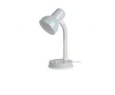 Mathias 3481997 Lampe de bureau, Métal, 25 W, Bleu, D12 H27