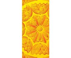 PeelitStickit ID-045 60 Largeur x Hauteurâ¯: 130 cm Motif Abstrait en Vinyle de Haute qualité Motif Floral Papier Peint Rouleau de Papier Peint