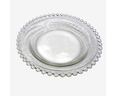 Better & Best 2561191 Assiette de dÃ©coration en Verre Unique