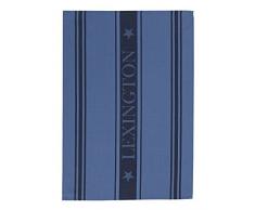 Lexington Chiffon de Cuisine, Coton, Bleu et Noir, 70Â x 50Â x 0,2Â cm
