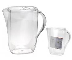EMA 176000070 Carafe avec Couvercle, Plastique, Transparent