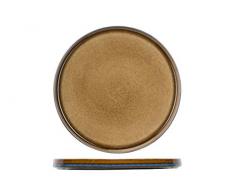 COSY & TRENDY 5950028 Assiette Plate en Porcelaine Quintana-Ambre-D 27,5 Cm