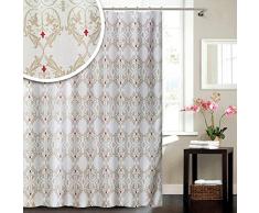 Rideau de Douche en Polyester damassÃ© 180 x 180 cm