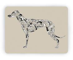 Louise Tate Dessous de Plat Motif lévrier 29,2 x 21,6 cm