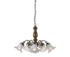 Markslojd Suspension Â« Isabelle Â» En MÃ©tal/Bois / Verre