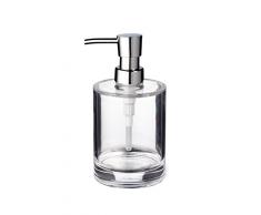 Ridder 20025000 Distributeur de Savon Windows Synthétique Transparent 8,3 x 8,3 x 15,8 cm