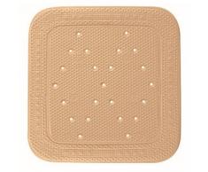 Kleine Wolke 4325201002 Tapis de Douche Calypso 55x55 cm en Beige, PVC, 20x20x5 cm
