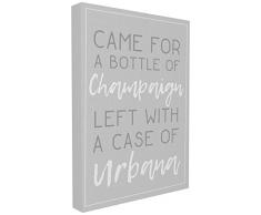 La Collection Stupell DÃ©coration intÃ©rieure tendue sur Toile DÃ©coration Murale, Multicolore