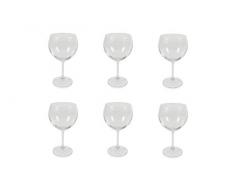 Galileo Casa 2196364 Lot de 6 verres Ã vin 1397 455 ml, cristal