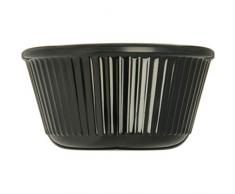 carlisle ramequin rond cannelÃ© de 60Â ML, Noir