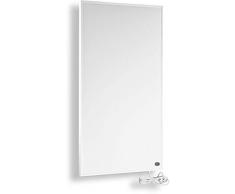 InfrarotPro Chauffage Infrarouge 300-1400 W â Série P 15 Ans â 120 x 75 x 1 cm â Fabricant Allemand â Produit testé (1400W), Blanc