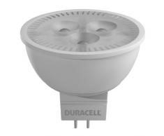 Duracell Lampe Spot LED GU5.3Â LED 260Â lm, 3,6Â W 24Â W Blanc mat GU5.3Â Ã©quivalent de s de 260l3.6Â W3000Â F