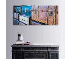 Bonamaison Toile dÃ©corative Murale Multicolore 140 x 60 cm