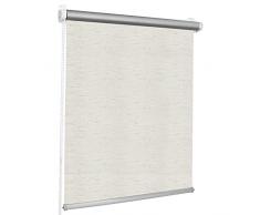 Rollmaxxx Store Enrouleur occultant Thermique Klemmfix, Polyester ABS, Beige Melange, 100 x 150 cm