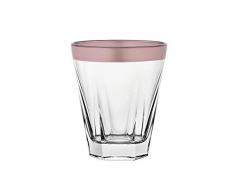 VIDIVI Vetri delle Venezie les prÃ©cieux Gobelet, 0.28Â L, verre, rose