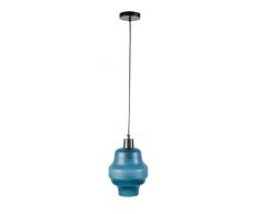 Felis Lifestyle 5300133 Rose Suspension, Verre, Bleu