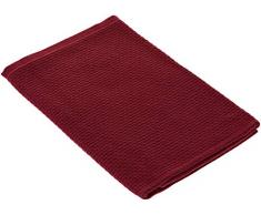 Lasa Home Torchon de Cuisine, Collection Pure Kitchen, 5050, Bordeaux, Coton, Rouge, 50x50x1 cm