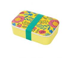 Talking Tables LNCHBOX Boho Floral Design Eco Lunch Box, Multicolore