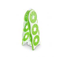 Duhalle 239 Casier pour 3 Bouteilles, Plastique, Vert Pomme, 15,5 x 15 x 37,5 cm