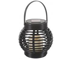 Flower Power 4678, Lanterne solaire, plastique, Marron, 16Â x 16Â x 16Â cm