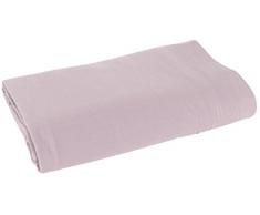 Vent du sud Drap Plat, Coton, Mauve, 240X300 cm
