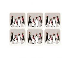 Sara Miller for Portmeirion X0010268945 Coasters Dessous de verre Multicore