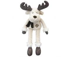 enesco Peluches 770919 â Renne Beige avec Echarpe Gris