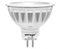 Marilux 4251220301040 4 piÃ¨ces LED Spot LumiÃ¨re Verre, GU5.3, 5.5 W, Blanc
