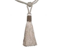 STEPHANOISE Embrasse, Beige, 17(h Pompon) x73 cm