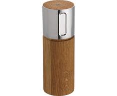 WMF Nature Moulin à sel et poivre vide en chêne et céramique pour sel, poivre, piment et piment Hauteur 18 cm