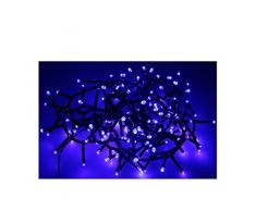 Fomax Guirlande Clignotante 144 LED Bleues Boa - 8 Fonctions