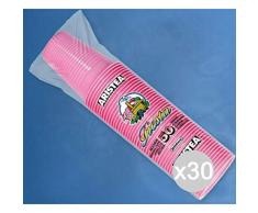 Aristea Set 30Â 50Â Gobelet 200Â CC Rose 218354Â Accessoire pour la Cuisine et la Table, Multicolore, Unique